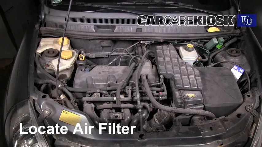 1997 Ford Ka Silver 1.3L 4 Cyl. Air Filter (Engine)
